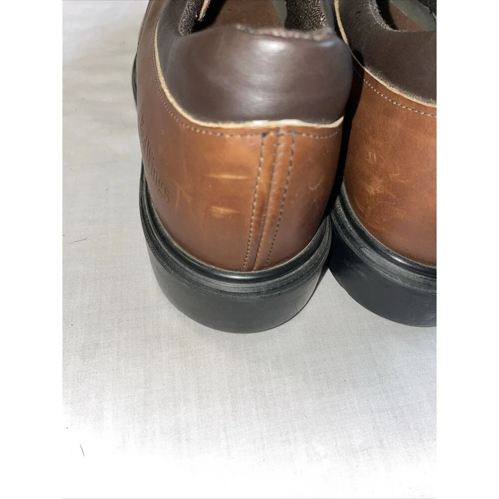 Redwing Men’s Work Shoes Size 11.5 B Brown Leather Oxfords Workwear Rugged